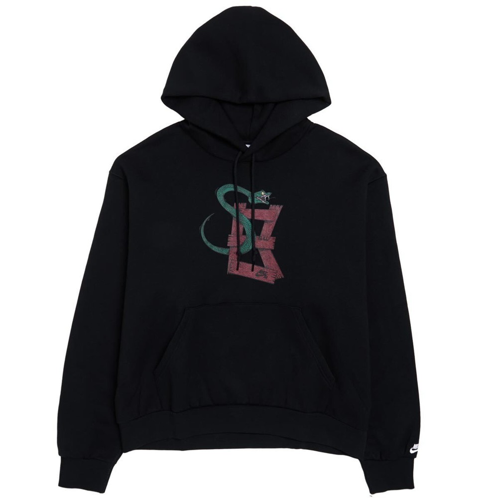 New Nike SB Fleece Pullover Hoodie with Snake Print Design