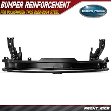 Front Bumper Cover Steel Reinforcement for Volkswagen Taos 22-24 Sport Utility