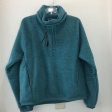 NWT Nike Womens Loose Fit Therma Training Fleece S M L Mineral Teal CZ2723 379