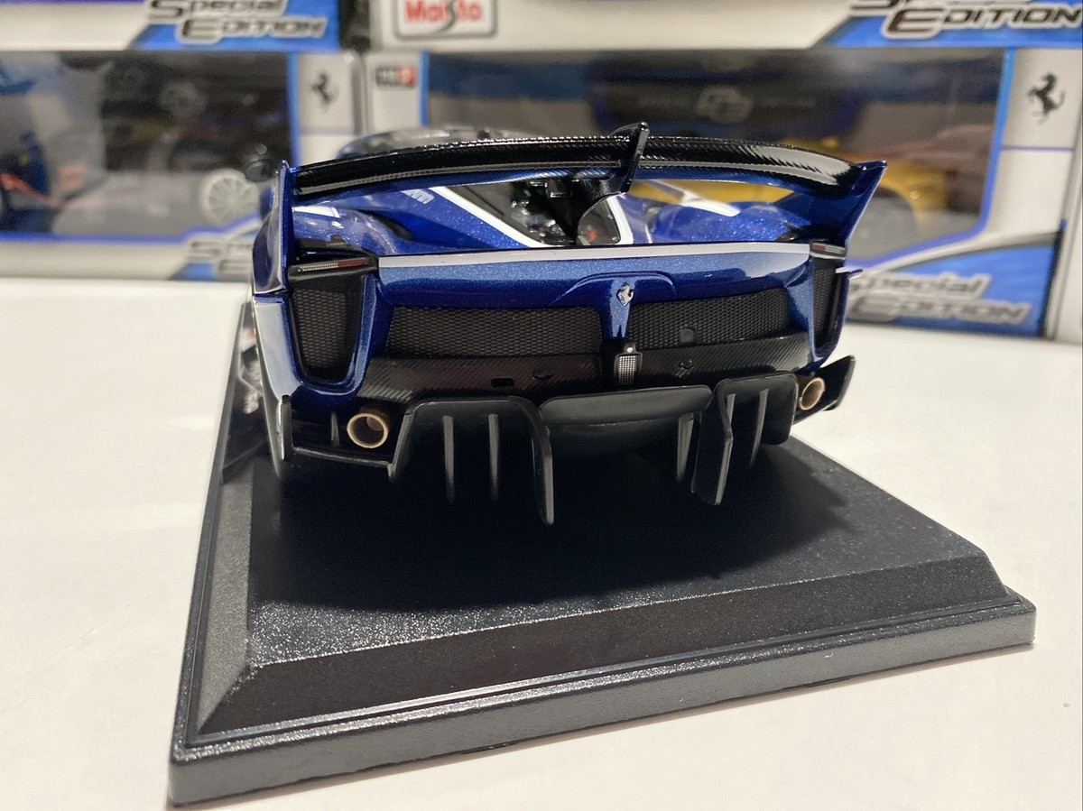 Ferrari FXX 1:18 スケール 限定版 1:18th Ferrari FXX K Evo #27 Blue – Speedgear
