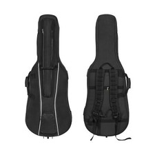 MI VI CB-5005 Travel Cello Soft Case Gig Bag 3/4 Size With Multiple Pockets...