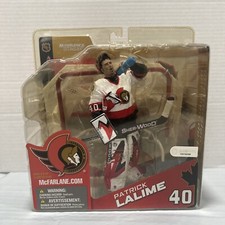 2004 Patrick Lalime McFarlane NHL Series 8 Figure Ottawa Senators White Jersey