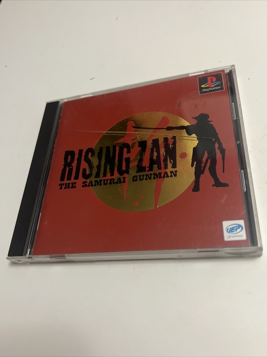 Jeu PS1 Rising Zan The Samurai Gunman - Complet (boîte, Notice), Bon état