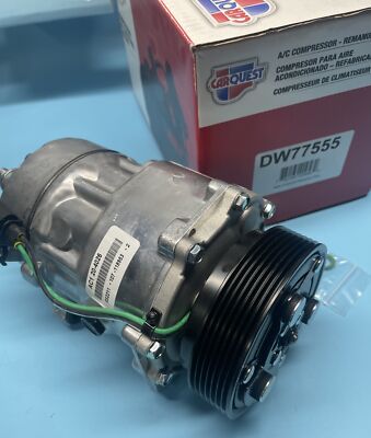 Carquest A/C Compressor 77555 Reman Sanden/Sankyo Sd7V16 With Clutch
