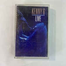 Kenny G Live by Kenny G Cassette, Nov-1989, Arista Smooth Jazz Instrumental