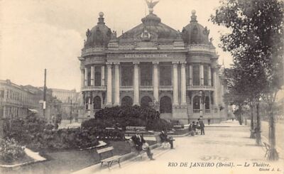 Brazil - RIO DE JANEIRO - Teatro - Ed. J.L.