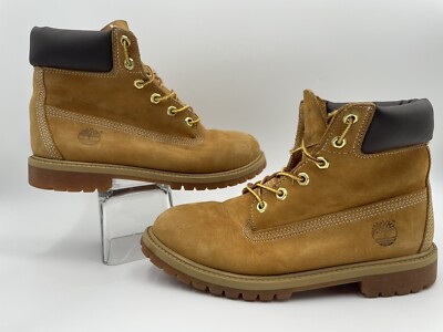 Timberlandティンバーランド12909Wサイズ6.5boys Timberland Junior 6 inch Premium Wheat Waterproof Boys Boot