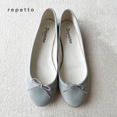 repetto BALLERINA CENDRILLON Flat Pumps Ballet Shoes Round Toe