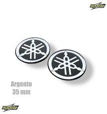 Kit Adesivi 3M Resinato 3D da 35mm Diapason Emblema Yamaha TMAX T MAX Moto LOGO