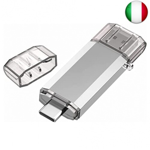 RAOYI Chiavetta USB C 128GB 3.0 OTG, 2-IN-1 Pendrive USB 3.0 128 GB Unità USB