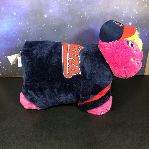 2009 Cleveland Indian‘s MLB Baseball Pillow Pet Roughly 17" Plush Stuffed - Picture 7 of 10