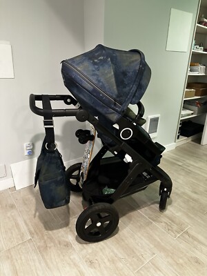 Stokke Xplory 6 Baby Stroller - Blue Special Edition 