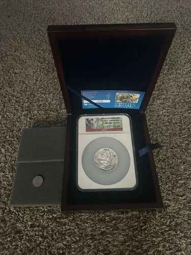 2013-P Australia S$8 Silver Koala High Relief NGC PF69 Ultra Cameo Box Coin