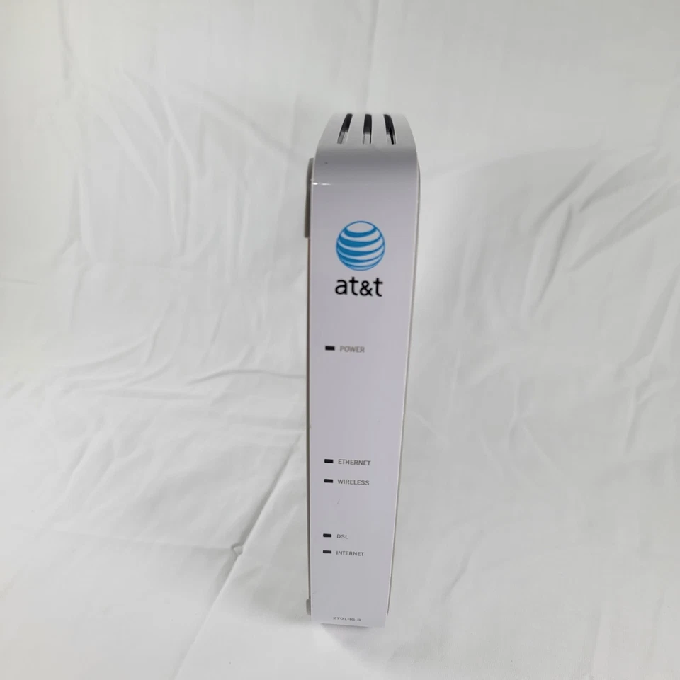 AT&T 2Wire 2701HG-D 4-Port 10/100 Wireless G Internet Ethernet Router 2.F1 - Image 3 of 4