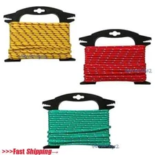 Tool Bench Hardware 40ft.Diamond Braid Ropes with Winder. MIXED COLORS. (2 Each)