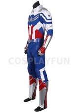 Captain America Suit Sam Wilson The Falcon Jumpsuit Cosplay Costume Outfit Set