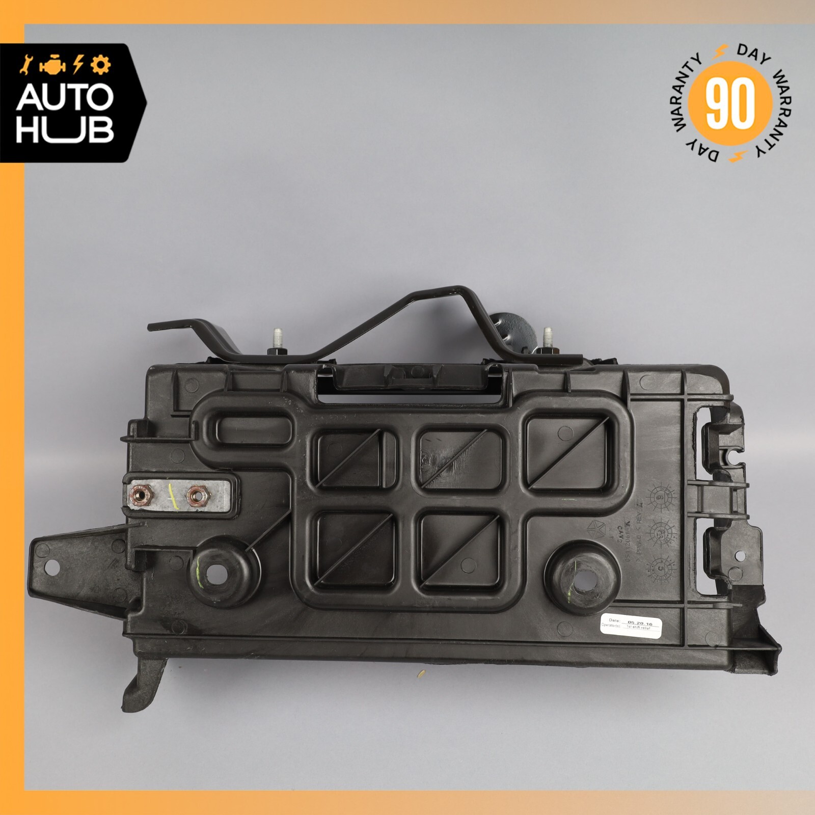 14-20 Maserati Levante Ghibli Battery Box Tray Holder Bracket Support OEM 44k