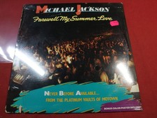 Michael Jackson  FAREWELL MY SUMMER LOVE  LP ...