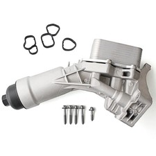 AUCERAMIC 11428580415 Aluminum Engine Oil Filter Housing Assembly Fit for BMW...