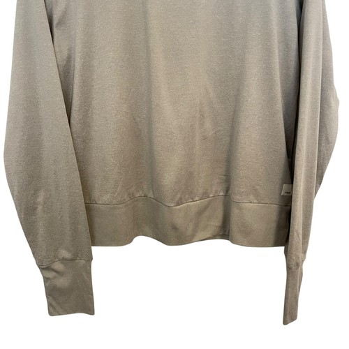 Vuori Daydream Crew Pullover Sweatshirt Light Heather Gray Womens Size Medium - Picture 8 of 15