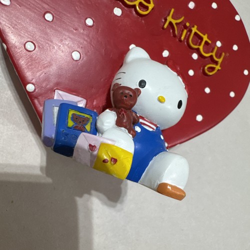 Portapenne vintage Sanrio Vanmark HELLO KITTY Happy Heart 1997 - Foto 3 di 18