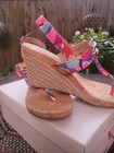 Alex Marie Womens Size 9.5  Carmen Multi Burdette Wedge BRAND NEW Sandels — photo 3
