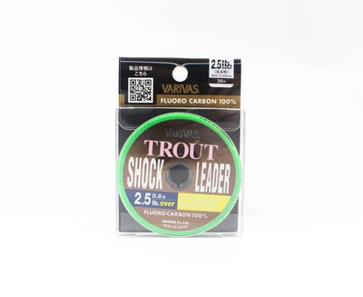Varivas Fluorocarbon Trout Shock Leader Linie 30m 2.5lb (5194)