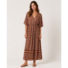 Vestido World Market Boho Estampado Damas…