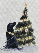 ACEO Original Mixed Media Painting Art