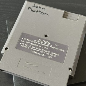 RAD RACER 2 II - Nintendo NES 1985 Game Cartridge