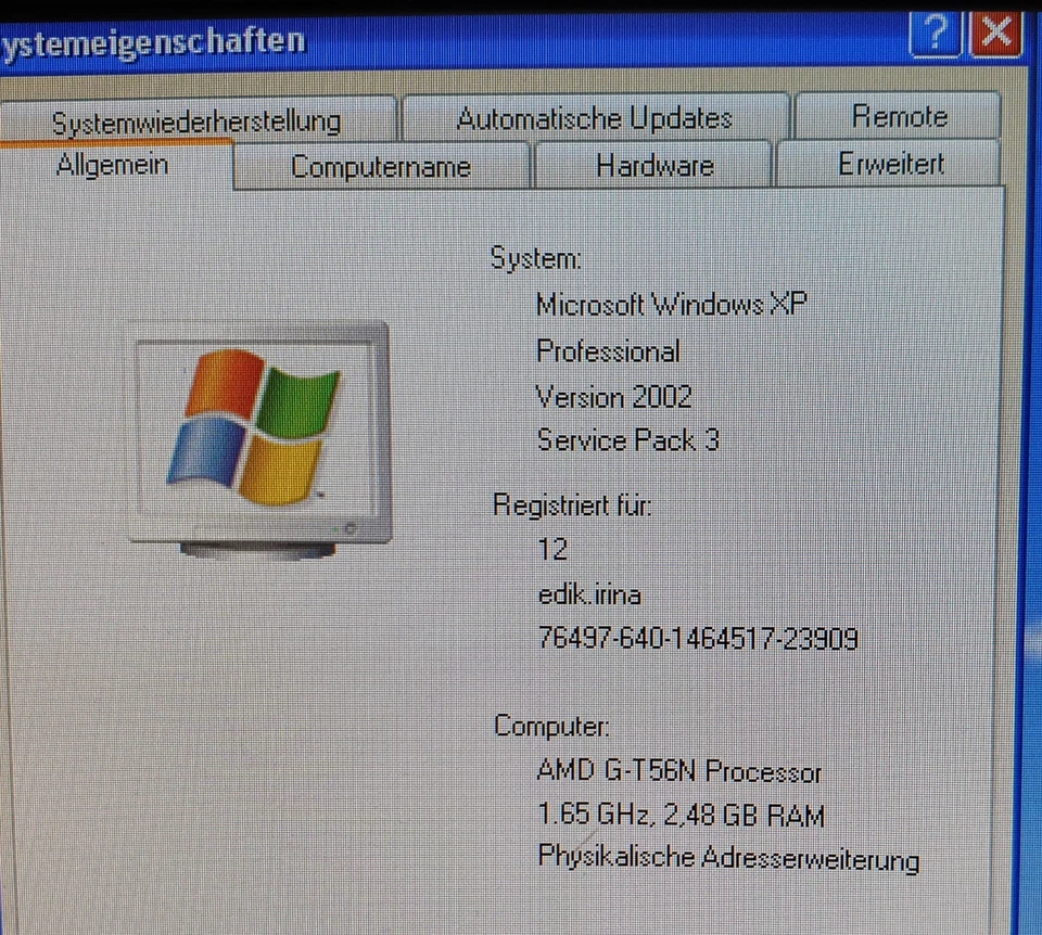 HP T610 Windows XP AMD Gaming PC Computer HDMI 500GB 4GB COM DVI DP HDMI - Bild 2 von 4