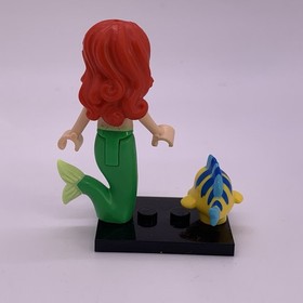 LEGO Ariel Minifigure Disney The Little Mermaid  Princess Friends Flounder