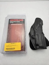 NOS Safariland 5181 Leather Holster Ruger P85 P89 Paddle OWB Right Hand Black