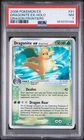 2006 POKEMON EX DRAGON FRONTIERS #91 DRAGONITE EX-HOLO PSA 7