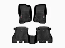 WeatherTech FloorLiner for 2023-2025 Jeep Wrangler 4-Door Rubicon 392 - Black