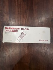 Regalmix Bathroom Basin Drain Thicken Fits Standard Drain Hole 1-1/2" to 1-3/4"