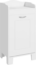 31" Tilt Out Laundry Hamper Free Standing Home Organizer Hamper Bathroom Storage