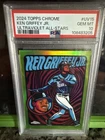 2024 Topps Chrome Ultraviolet All-Stars Ken Griffey Jr #UV-15  PSA 10