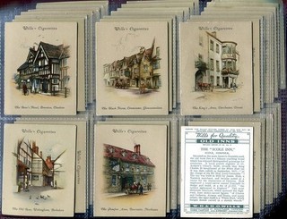 Tobacco Card Set WD & HO Wills OLD INNS Vintage Pubs 2nd Series 1939