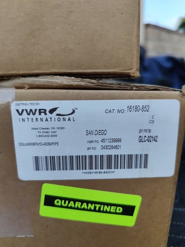 Qorpak 17oz 500ml Amber Wide Mouth Packer with 53-400 Black Phenolic Lid cs 11 - Picture 2 of 3