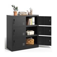 Employee Storage Locker,6 Door Storage Locker,Metal Locker for Employees Offi...