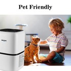 Air Purifier For Home Large Room H13 True HEPA Washable Filter Air Cleaner PM2.5