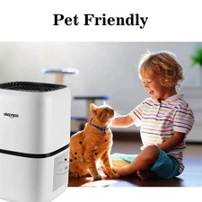Air Purifier For Home Large Room H13 True HEPA Washable Filter Air Cleaner PM2.5