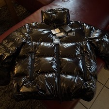 dsquared2 Herren Daunen Jacke Ultra Light Farbe Schwarz  Gr.54 Neu Mit Etikett !