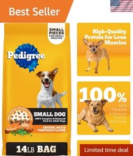 14 lb Adult Small Dog Dry Food - Chicken & Vegetable for Healthy Skin & Coat 2.43 per pound