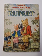 More Adventures of Rupert Hardcover Annual 1952, Rupert the Bear, Daily Express.