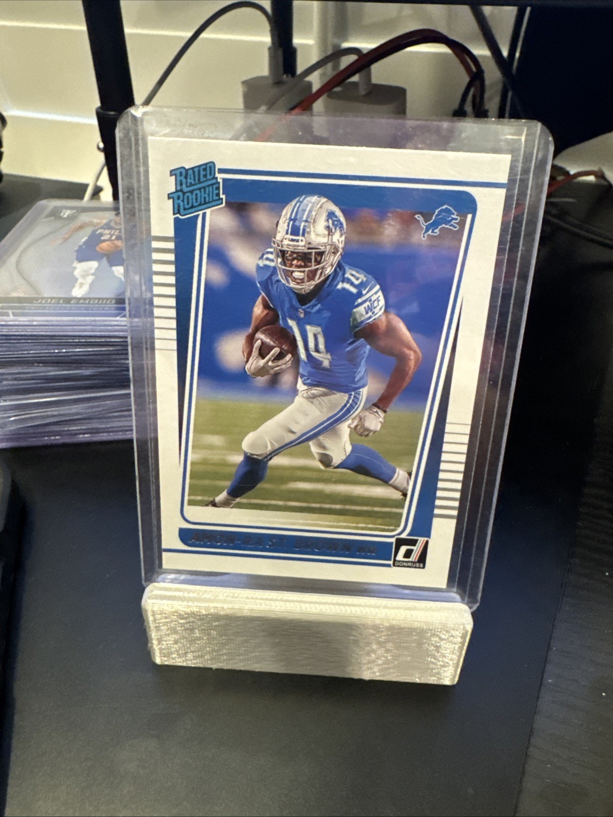 2021 Panini Donruss - Rated Rookie Amon-Ra St. Brown #284 (RC)