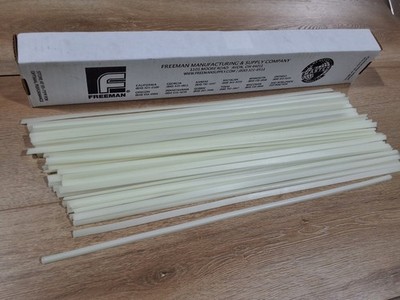 Freeman Master Fillet Wax Half Round 3/8'' X 3/16'' X 24'' 2lb Box Wax Filet 
