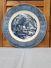Vintage Currier & Ives The Old Grist Mill Dinner Plate 10" Royal China Plate  — photo 2