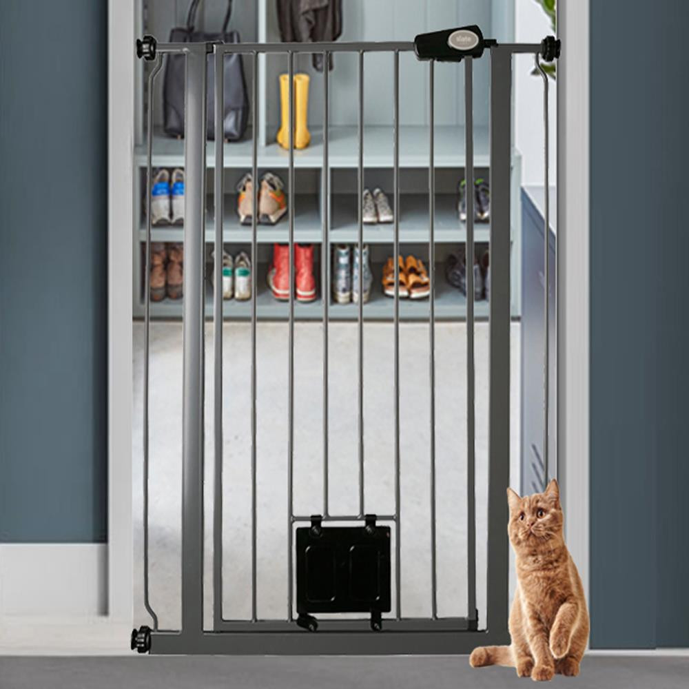 Bettacare Gate Grey Dog Gate Bettacare Dog Gate Cat Flap Tall Gate